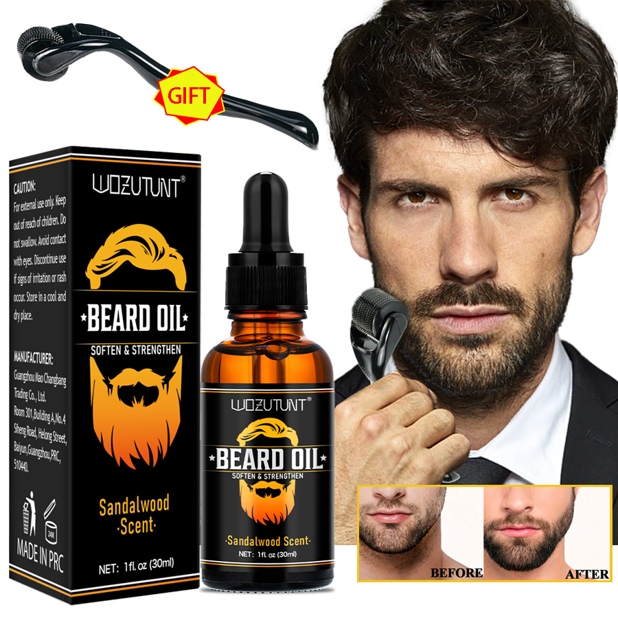 Men'S Grooming Oil - Natural Shea Beard Conditioning Oil Soften