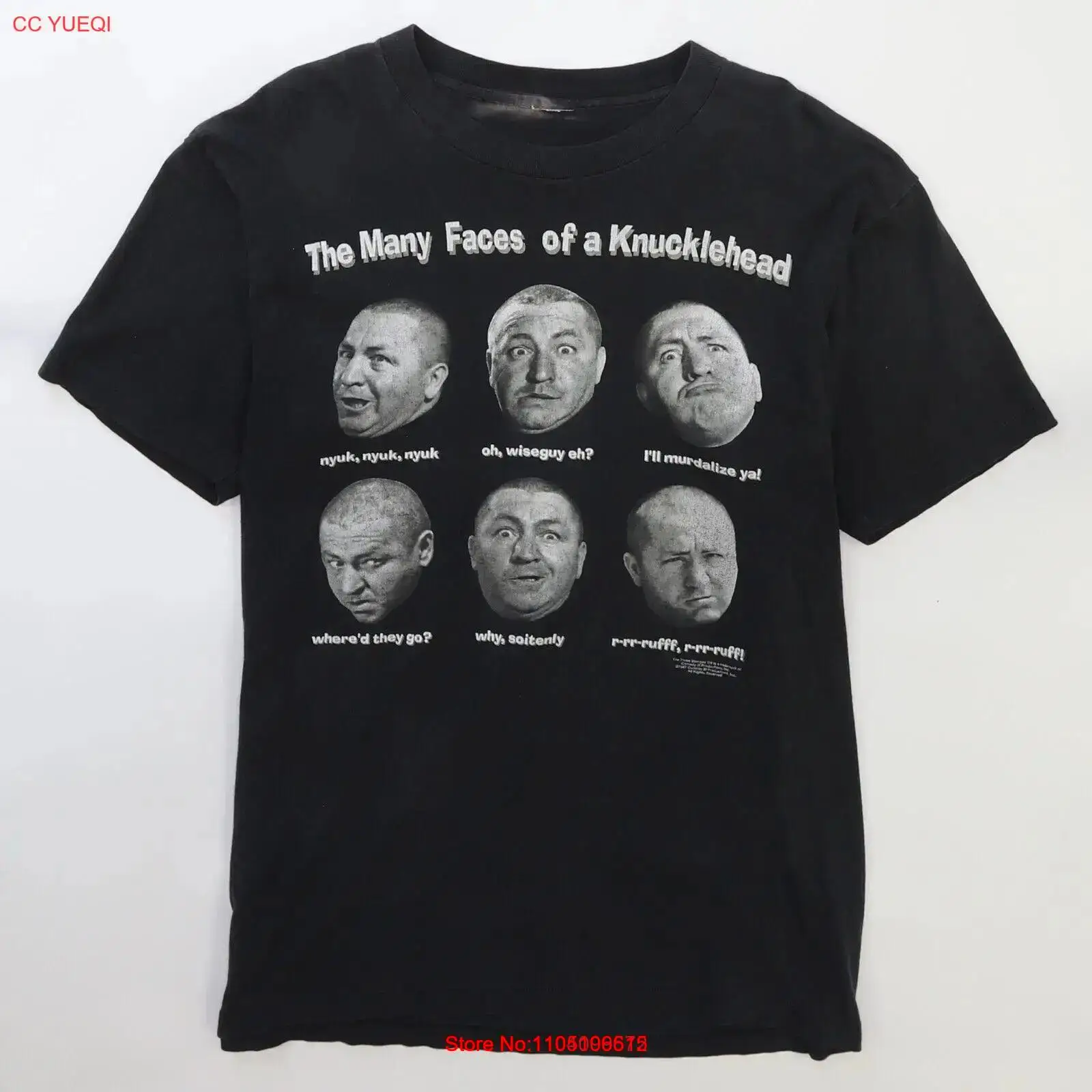 Face Wash Mens - Vintage Three Stooges Many Faces Of