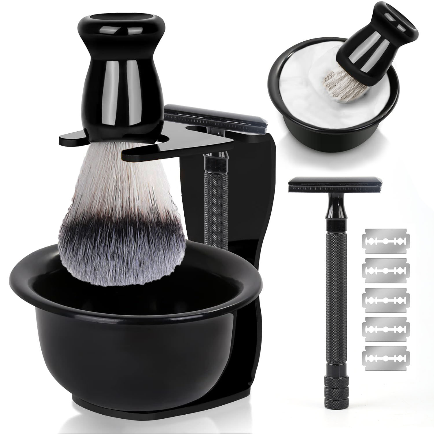 Men'S Grooming Barbershop - Professional Shaving Kit for Men -