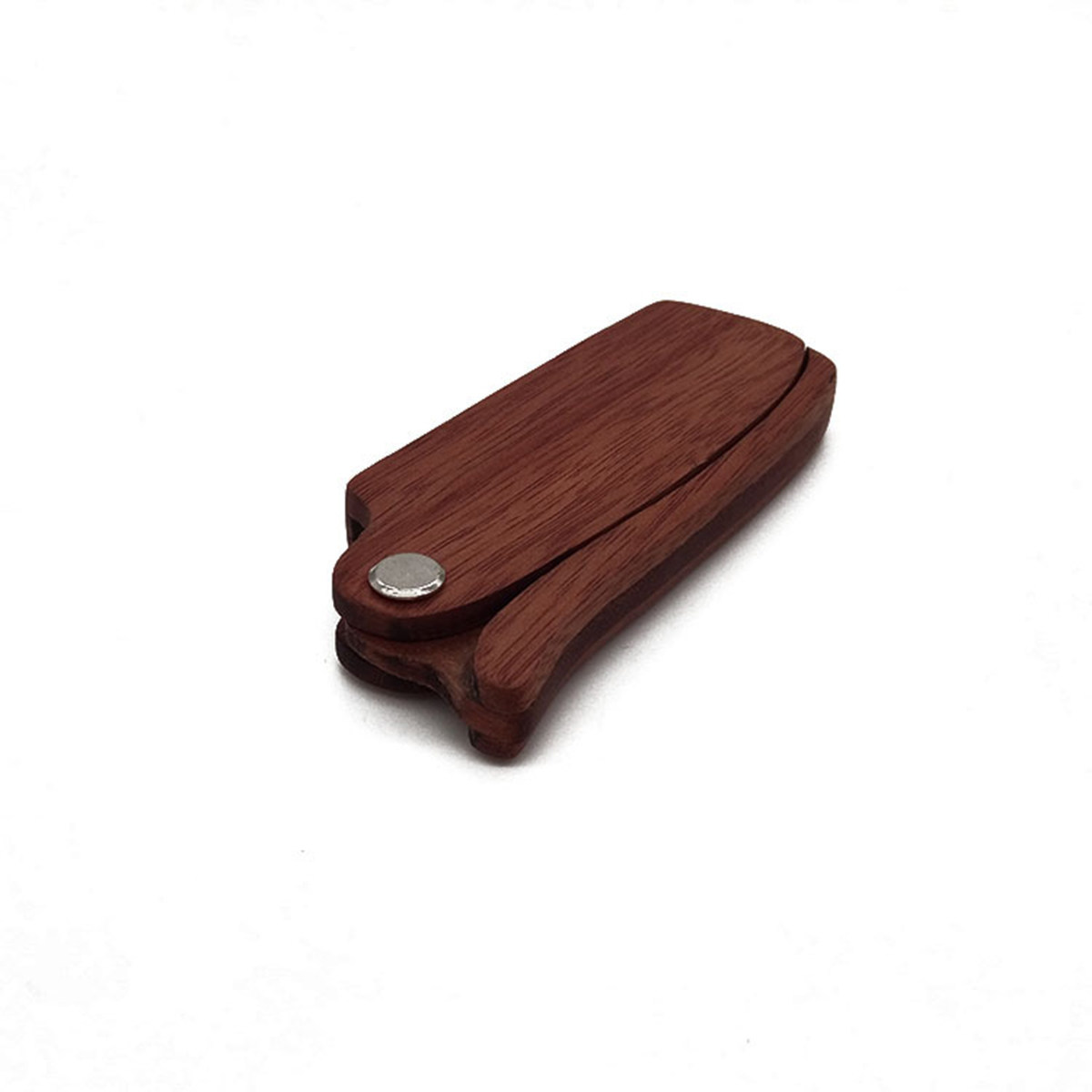Grooming Men'S Hair - Wooden Beard Comb Foldable Travel Size