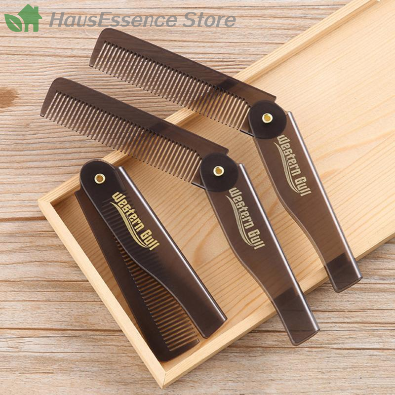 Men'S Grooming Oil - ※Portable Foldable Pocket Combs Oil Head