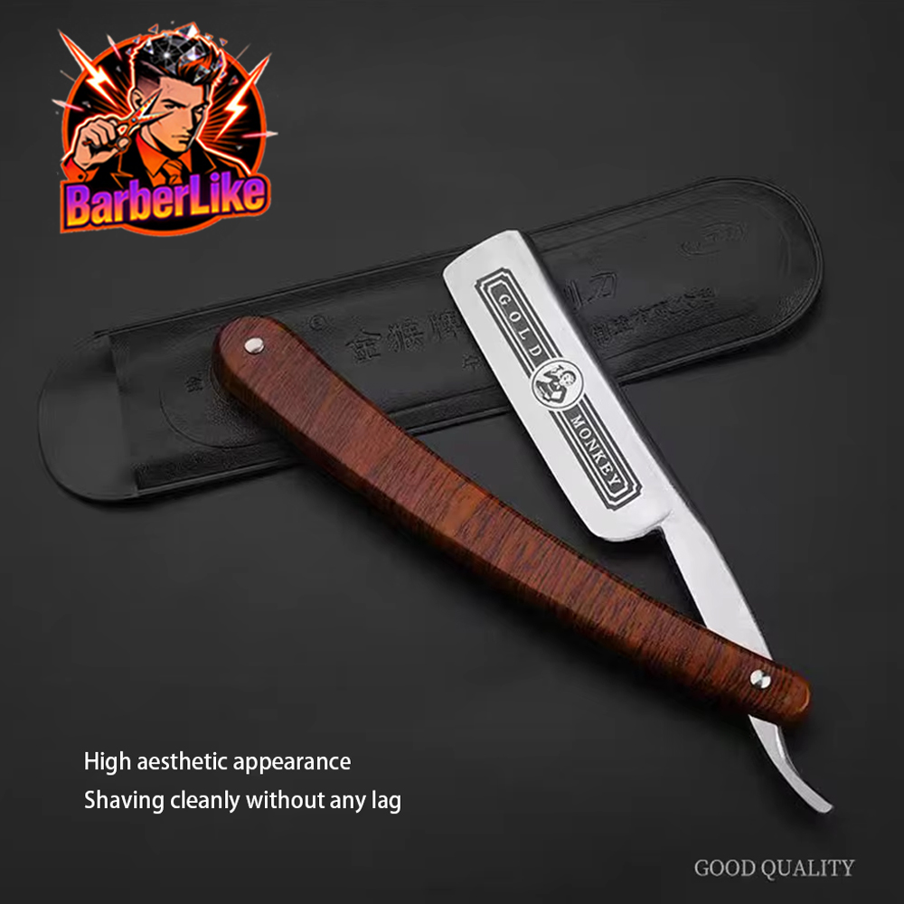 Men'S Grooming Barbershop - Classic Manual Barbershop Folding Straight Razor