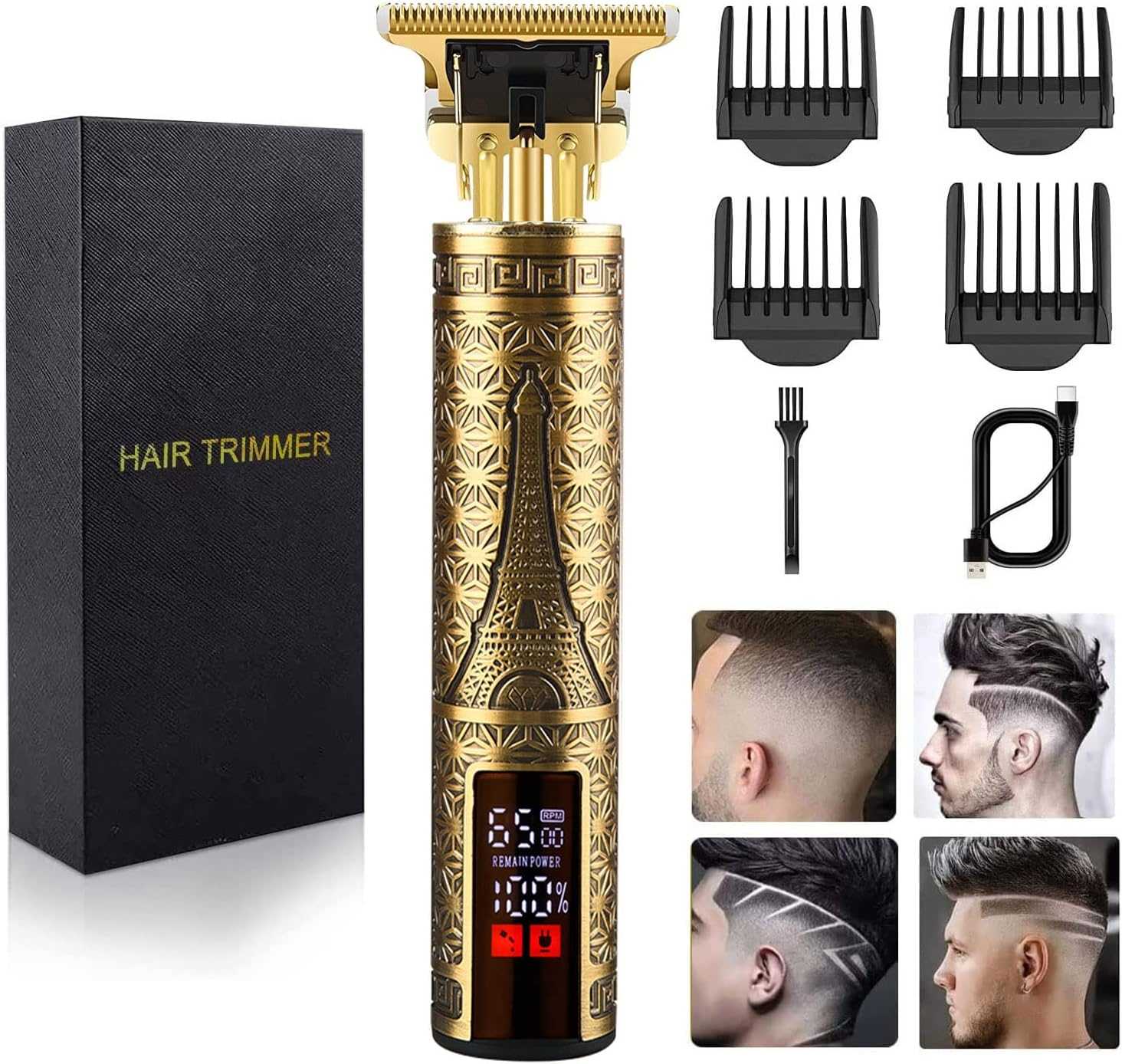 Men'S Grooming Barbershop - Professional Hair Trimmer for Men, Beard
