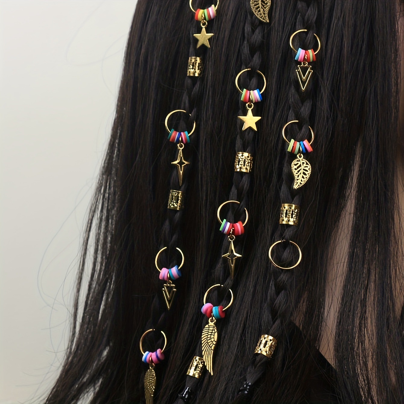 Pomade Hair Clay - Dreadlock Hair Accessories Set 30pcs Polymer