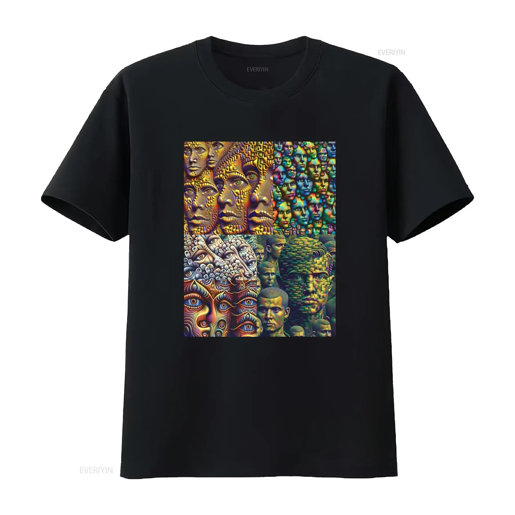 Face Wash Mens - Anti Facial Recognition T Shirt Unique