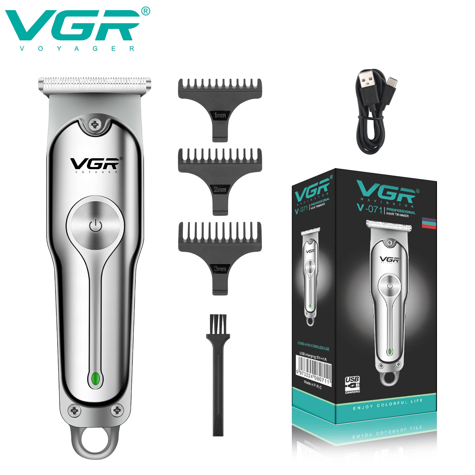 Face Wash Mens - VGR Hair Trimmer Professional Hair Clipper