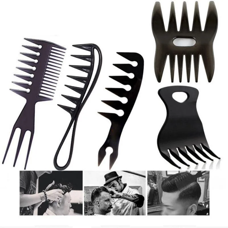 Men'S Grooming Oil - Hot Men Hair Comb Barber Professional