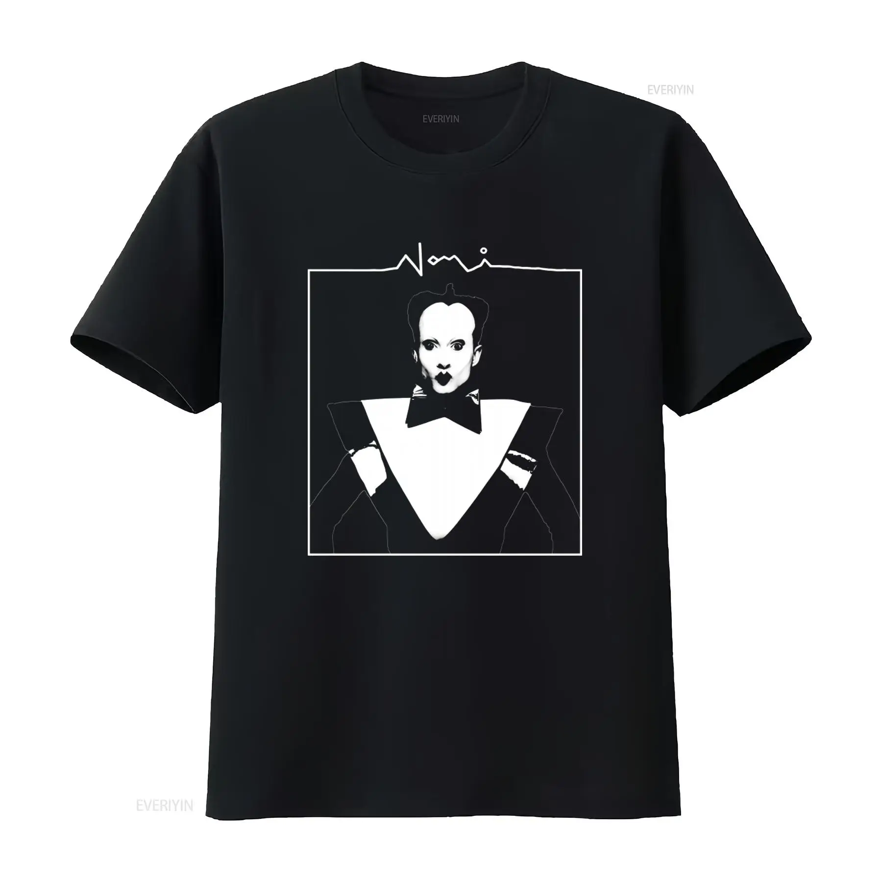 Face Wash Mens - Klaus Nomi Face Print Men's T