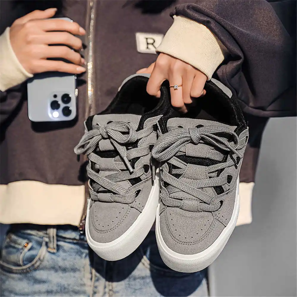 Men'S Grooming Salon Sky - With Lacing Hiphop Women's School Shoes