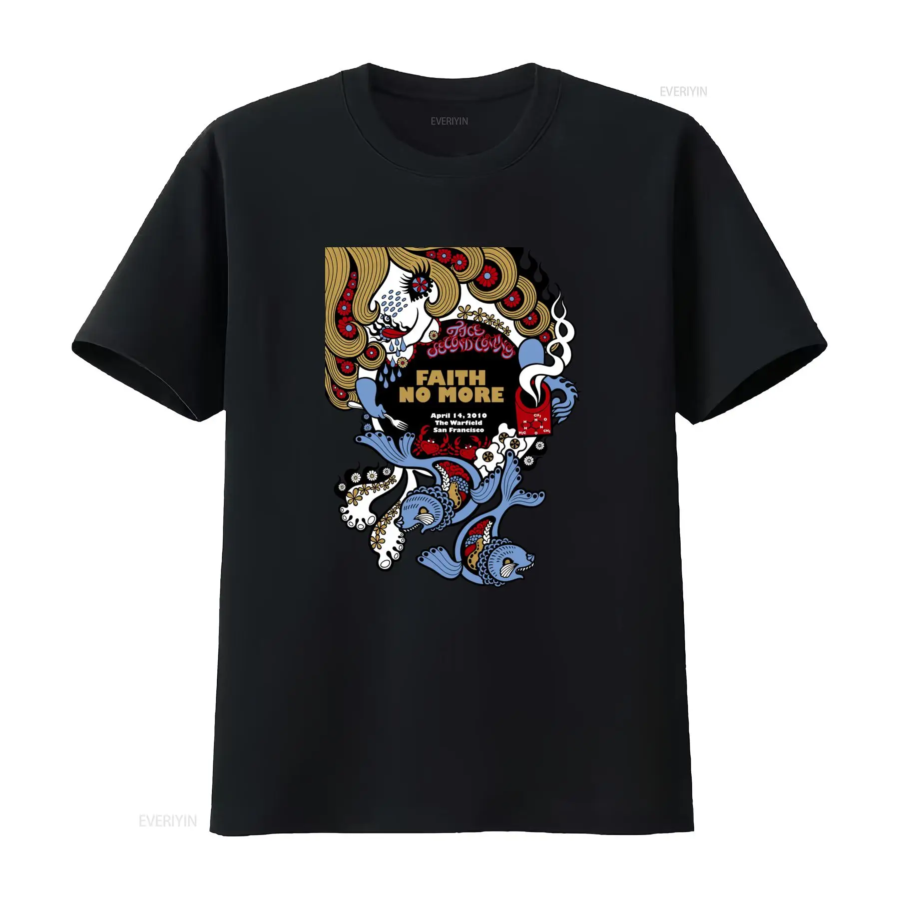 Face Wash Mens - Faith No More T Shirt Face