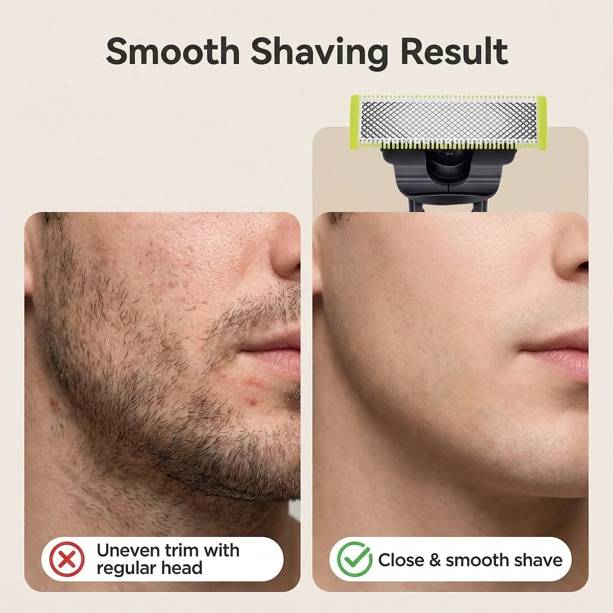 Compatible with Philips razor  - Grooming Men'S Hair recension och pris