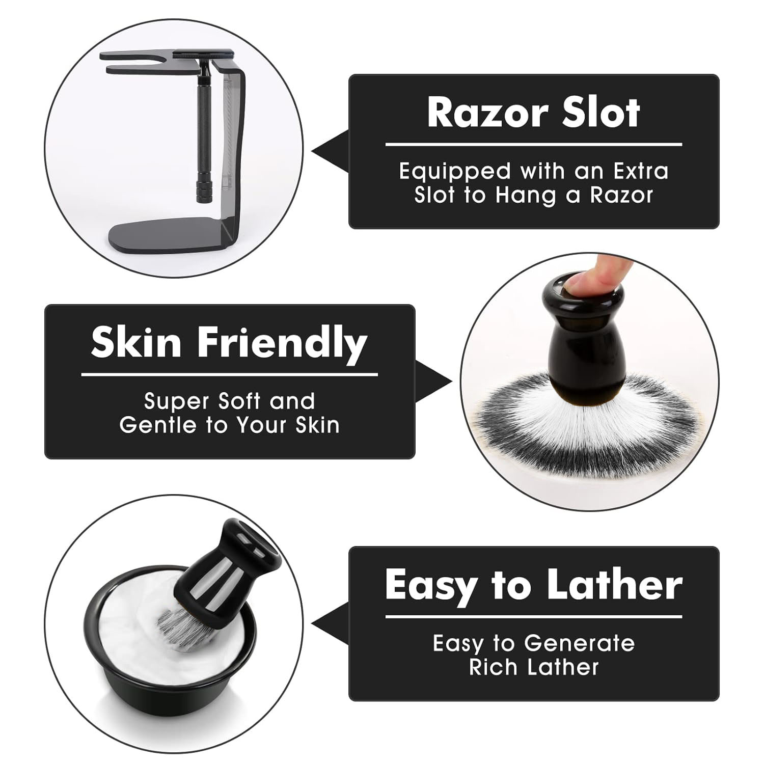 Professional Shaving Kit for M - Men'S Grooming Barbershop recension och pris