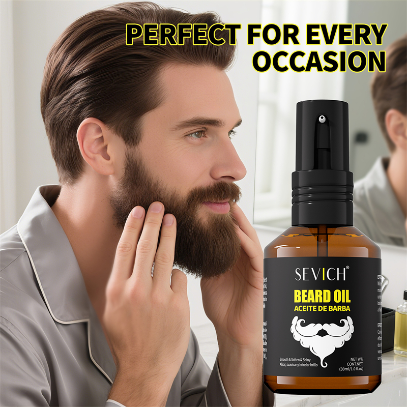 Men Beard Oil Kit Beard Moistu - Men'S Grooming Oil recension och pris