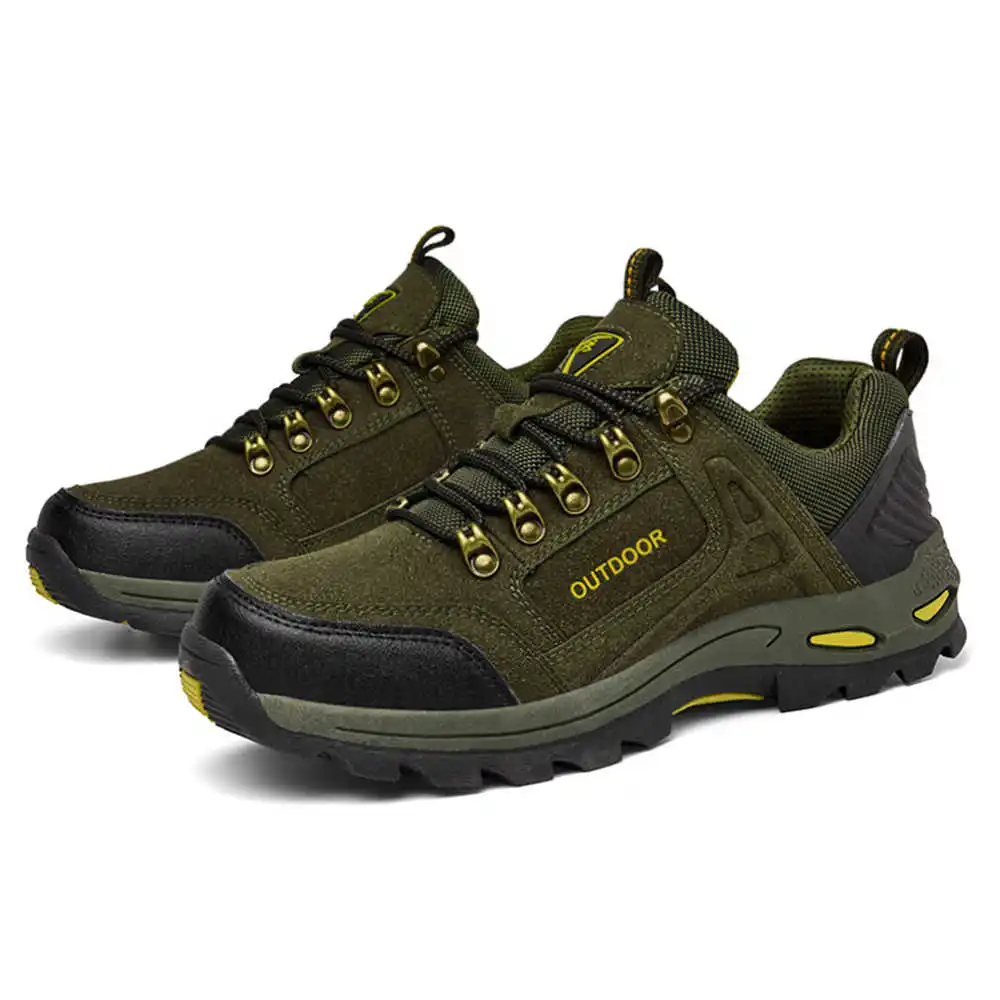 Non-slip Lace Up Hiking Tennis - Men'S Grooming Salon Sky recension och pris