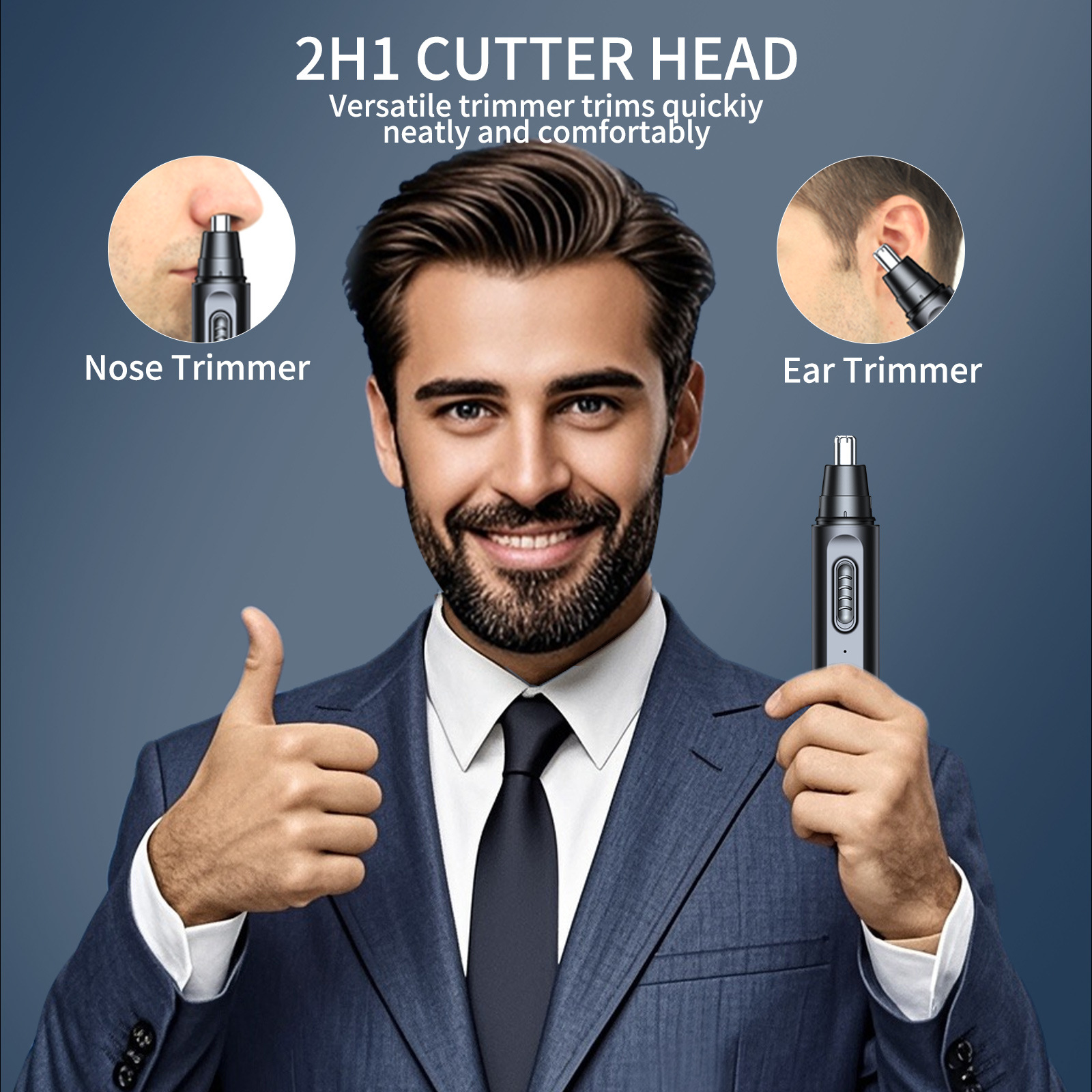 Nose Hair Trimmer for Men Elec - Men'S Grooming Clippers recension och pris