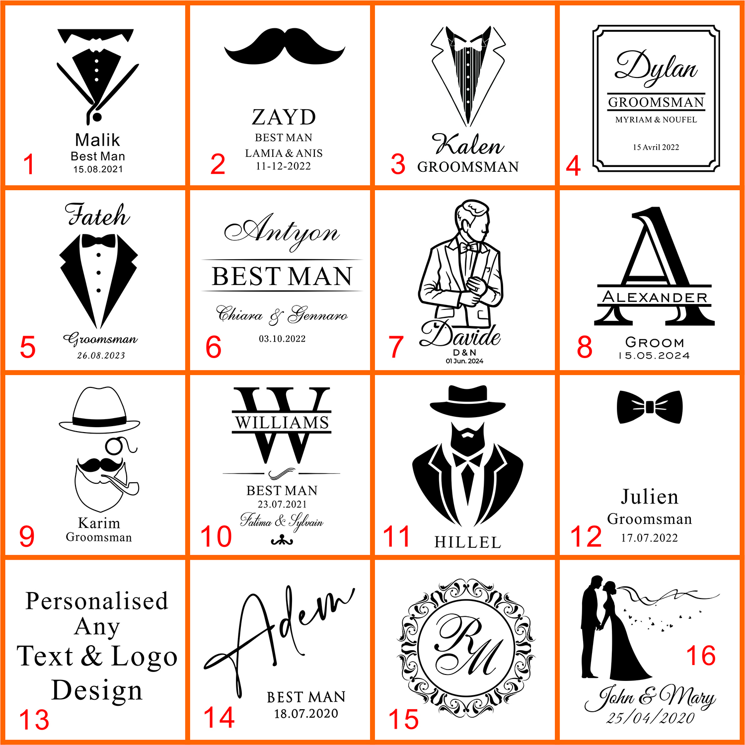 Custom Wedding Groomsman Gift  - Mens Grooming Box recension och pris