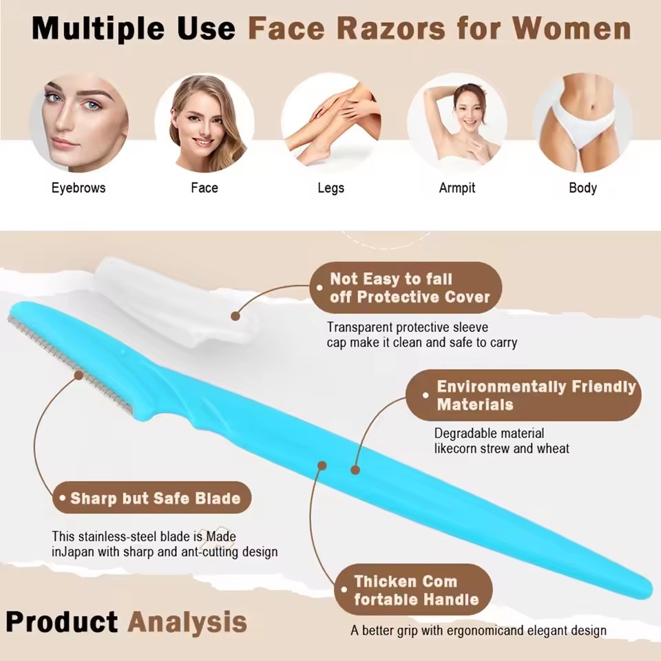 5/10/30/40pcsbrow Razor and Fa - Men'S Grooming Clippers recension och pris