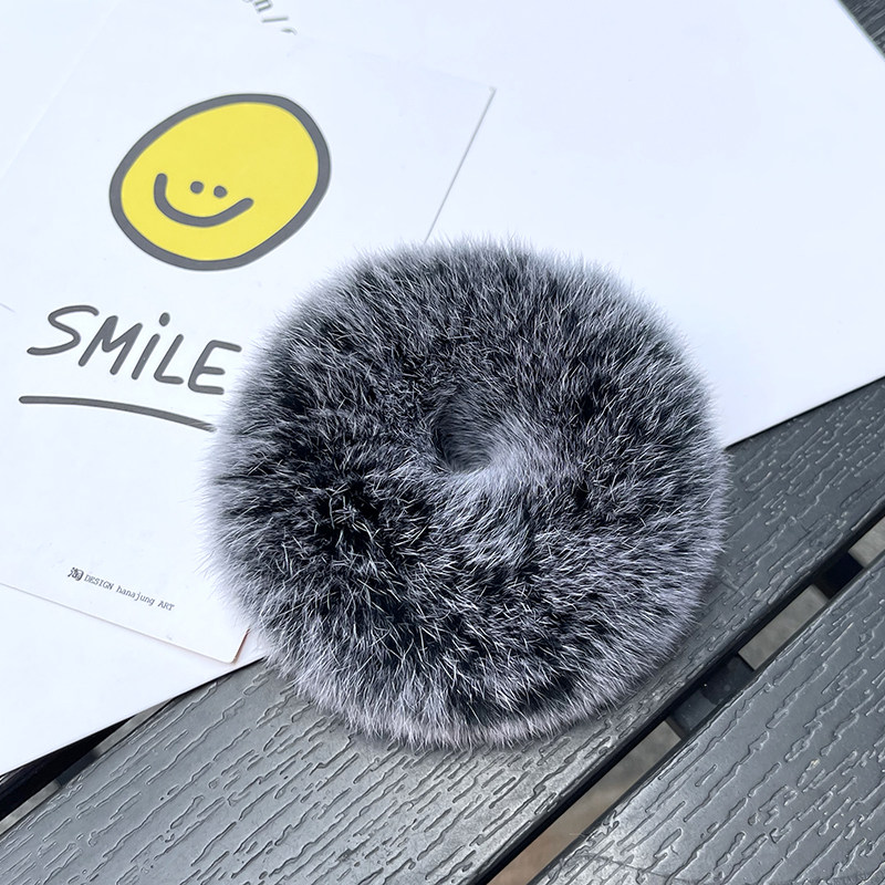 Rex Rabbit Fur Hair Scrunchies - Men'S Grooming Tape recension och pris