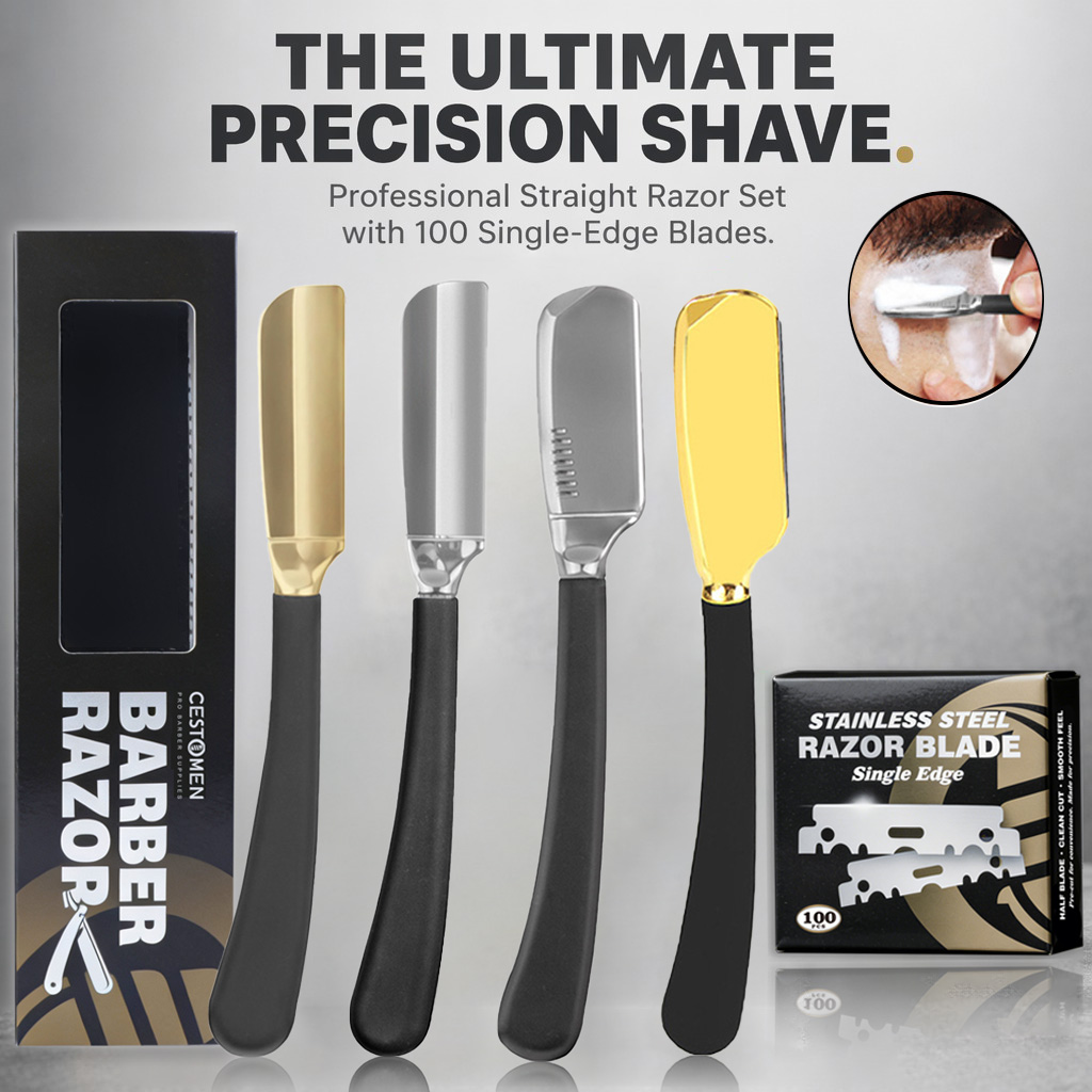 Professional Men Beard Straigh - Grooming Men'S Hair recension och pris