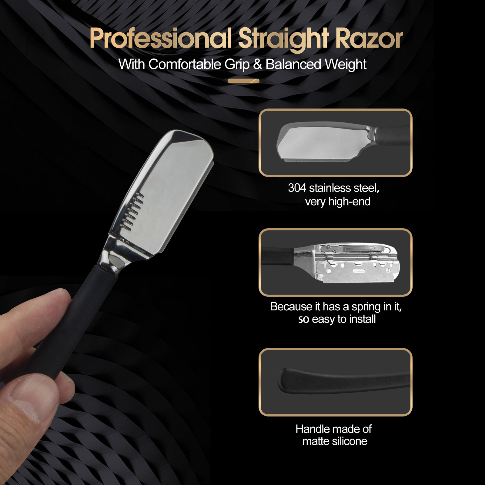Professional Men Beard Straigh - Grooming Men'S Hair recension och pris