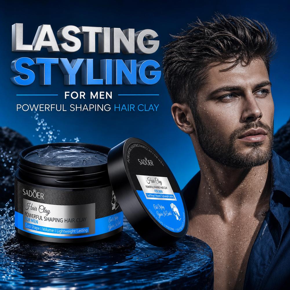 Men's Hair Styling Clay Strong - Pomade Hair Clay recension och pris