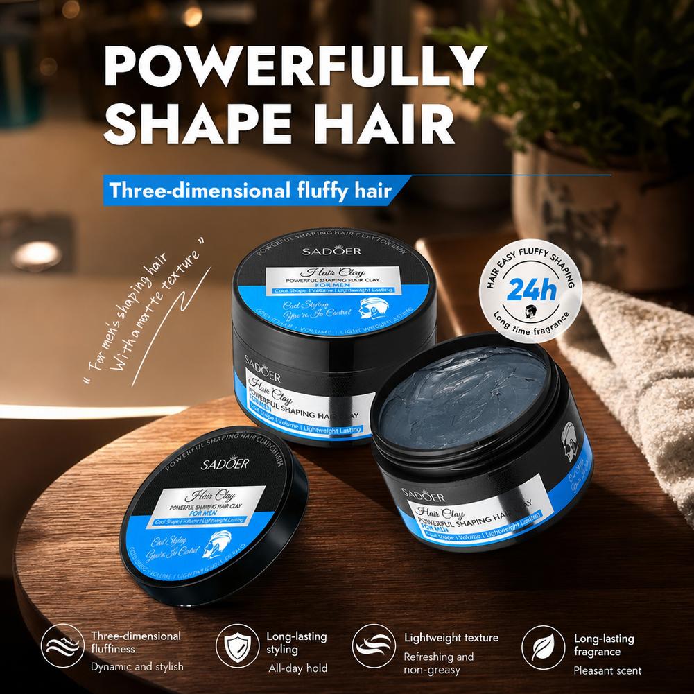 Men's Hair Styling Clay Strong - Pomade Hair Clay recension och pris