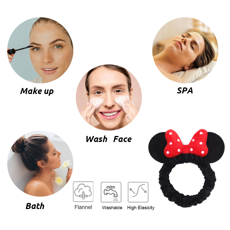 NEW Mouse Ears Wash Face Headb - Face Wash Mens recension och pris