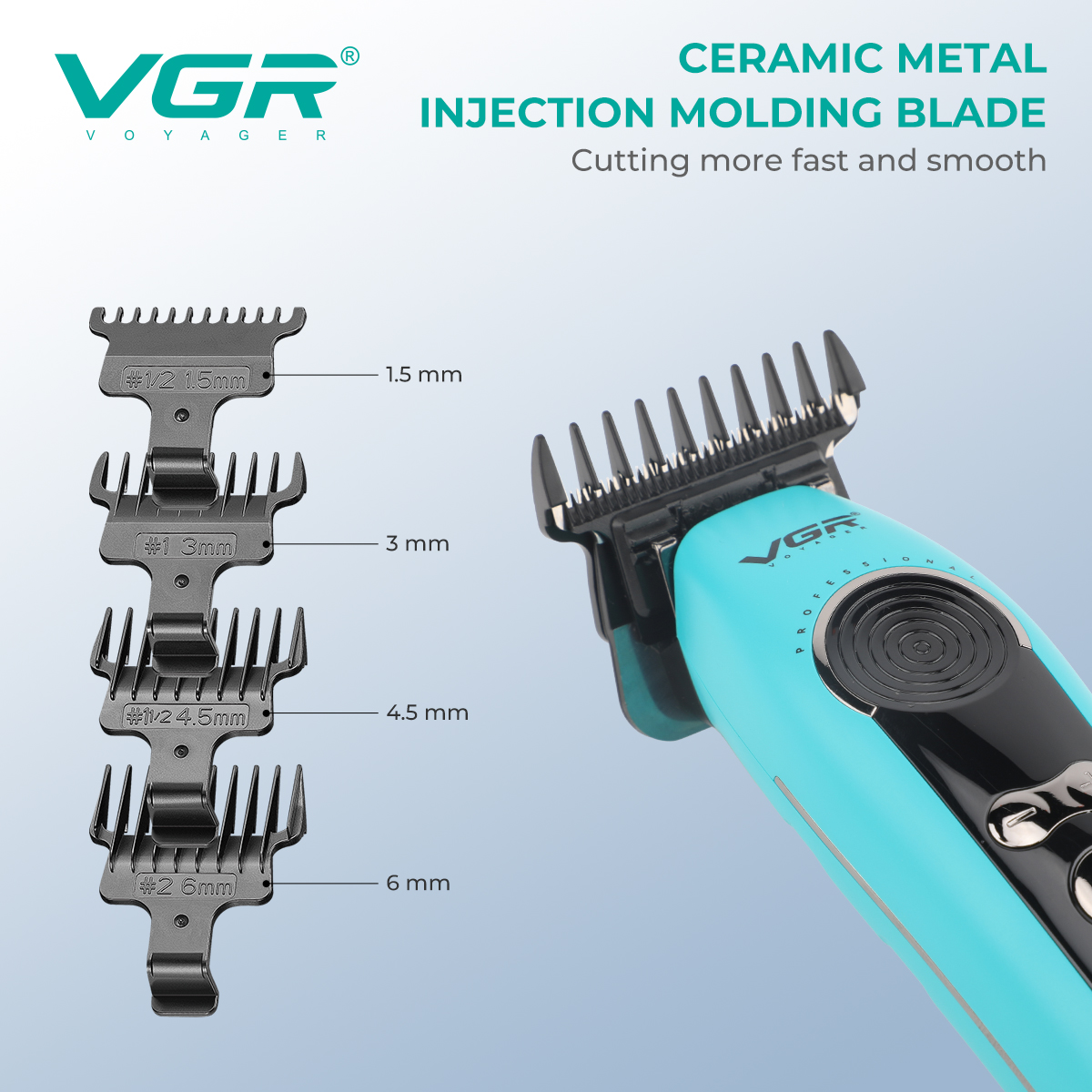 VGR electric hair clipper with - Men'S Grooming Oil recension och pris