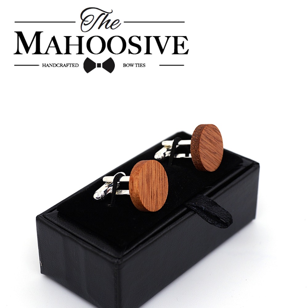 MAHOOSIVE Wooden Cufflinks Wed - Mens Grooming Box recension och pris