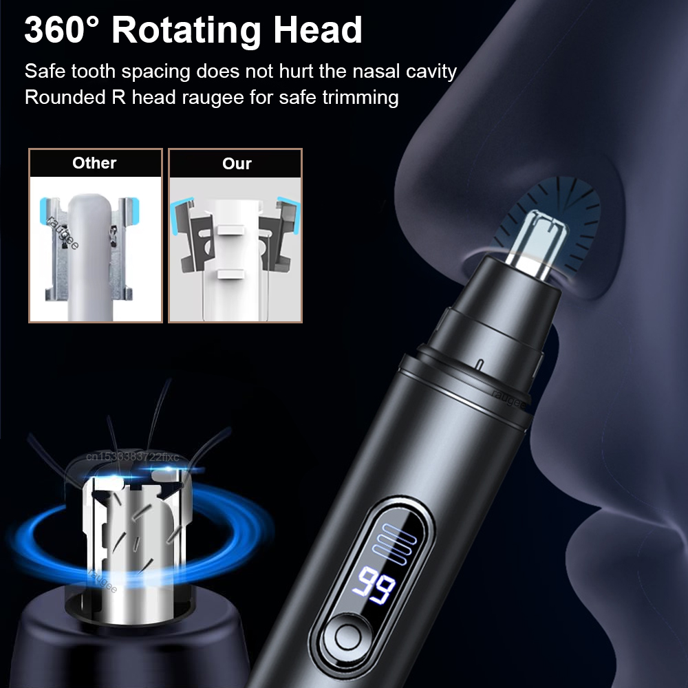 Mini Nose Hair Trimmer Recharg - Men'S Grooming Clippers recension och pris