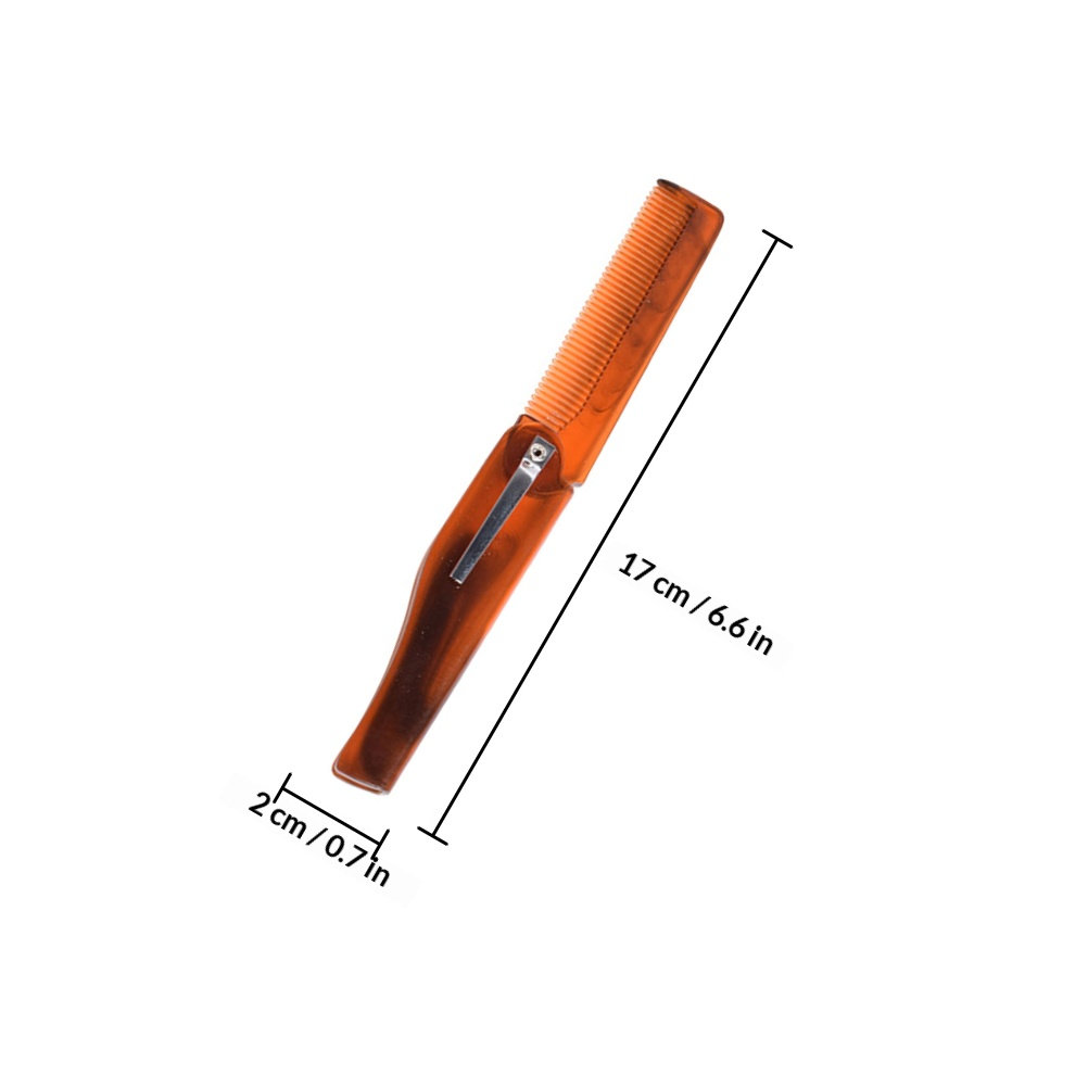 Foldable Hair Comb for Men Por - Grooming Men'S Hair recension och pris