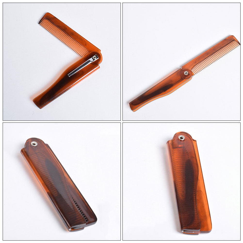 Foldable Hair Comb for Men Por - Grooming Men'S Hair recension och pris