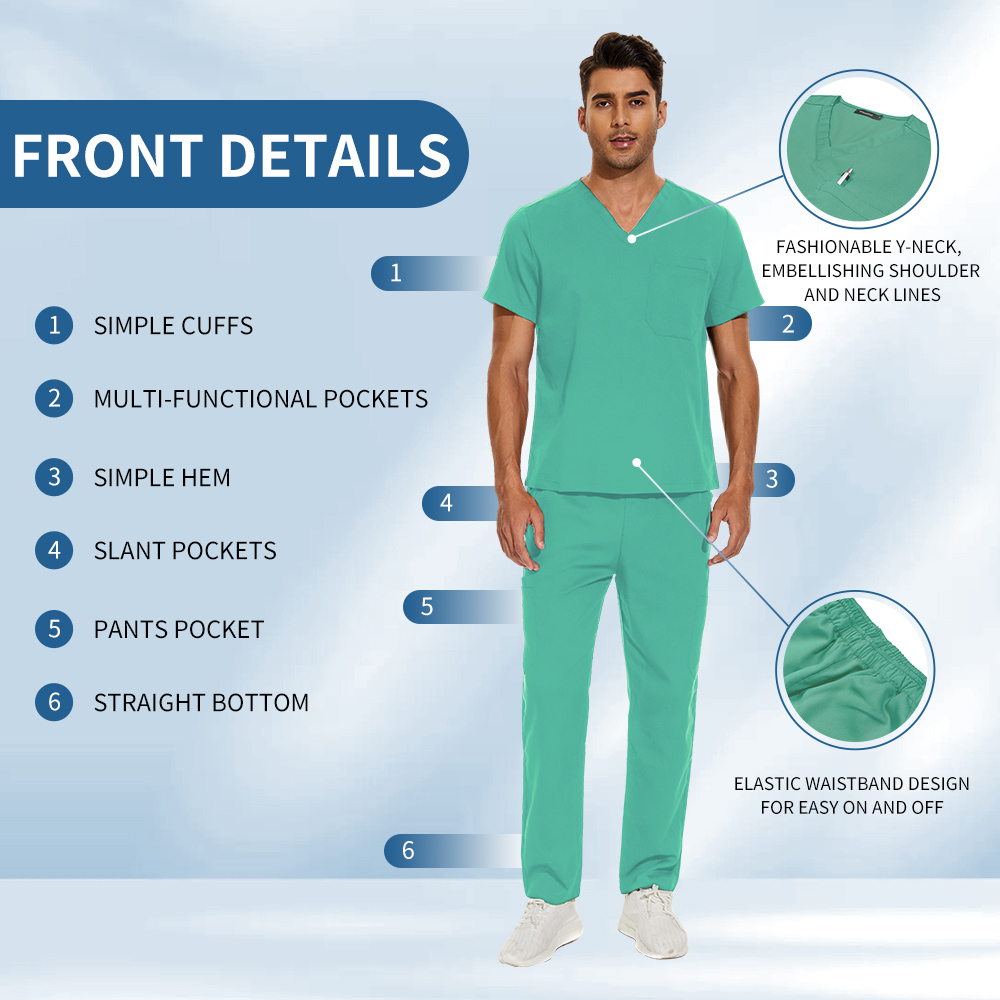 Niaahinn Doctor Uniforms Pet C - Men'S Grooming Services recension och pris