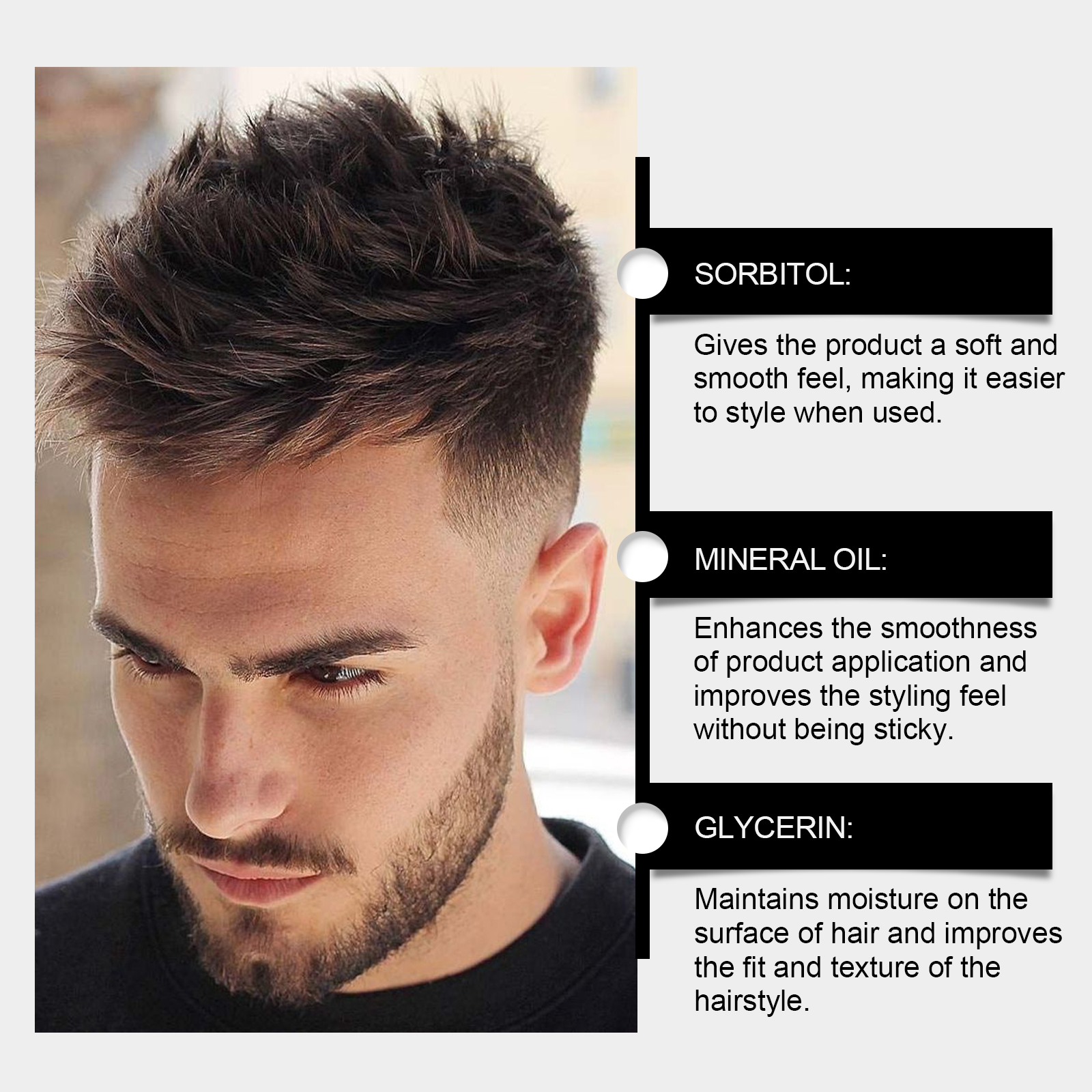 Men Hair Clay 100g Matte Finis - Pomade Hair Clay recension och pris