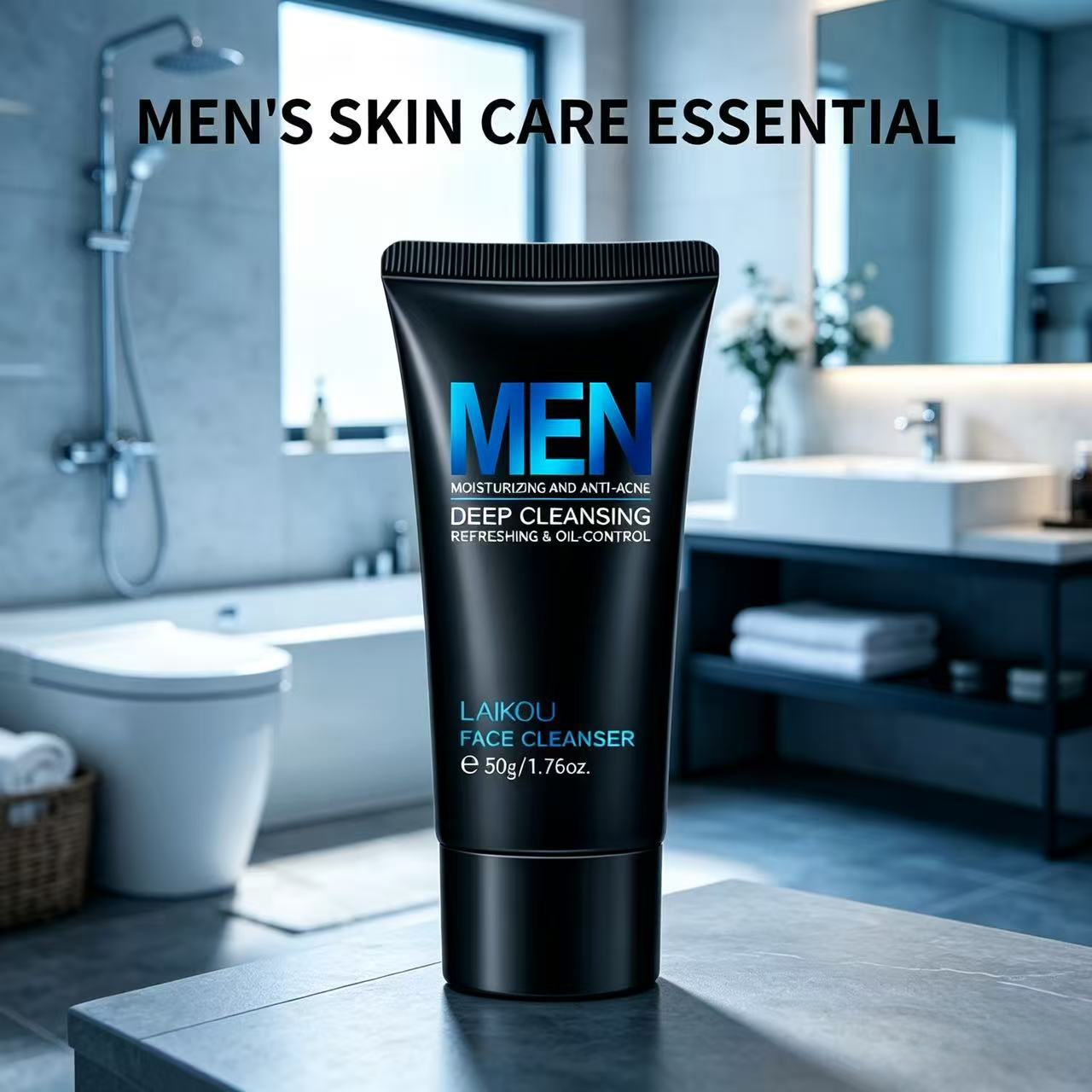 LAIKOU Men Facial Cleanser 50g - Face Wash Mens recension och pris