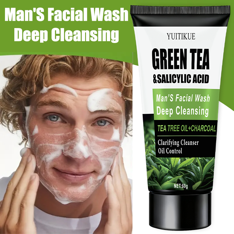 WaterIceLevin Green Tea Salicy - Face Wash Mens recension och pris