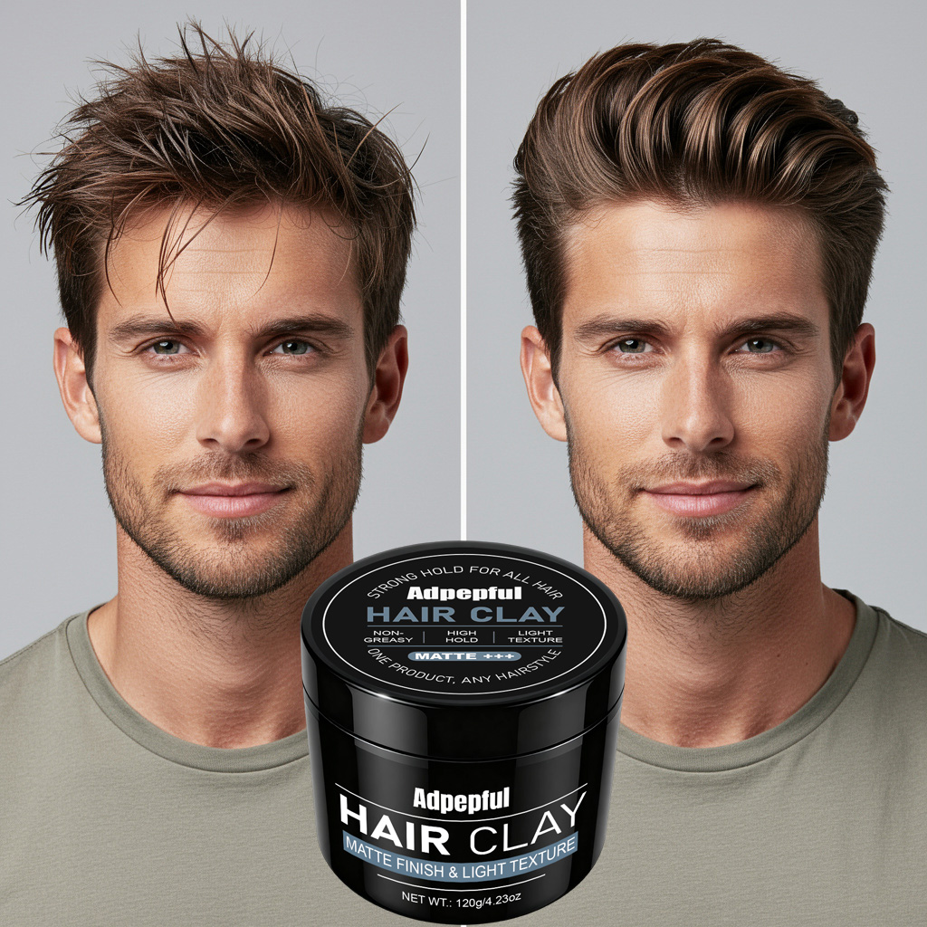 Adglamful Matte Styling Clay 1 - Pomade Hair Clay recension och pris