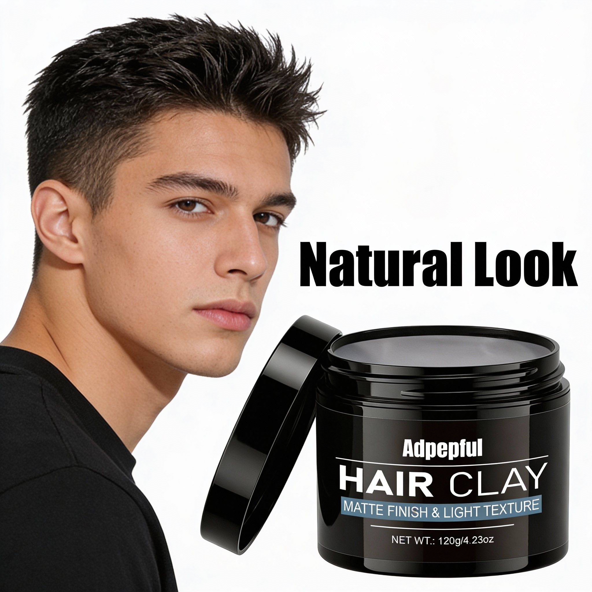 Adglamful Matte Styling Clay 1 - Pomade Hair Clay recension och pris
