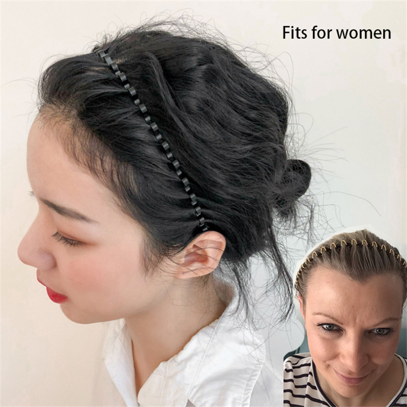 Fashion Black Metal Waved Spor - Men'S Grooming Tape recension och pris