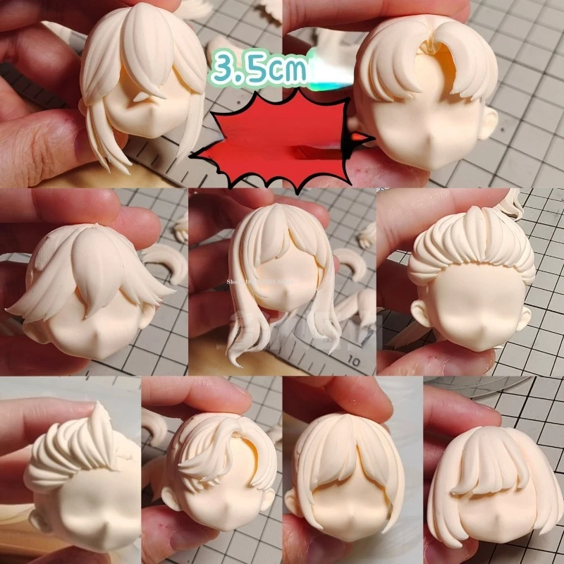 Hair Silicone Mold 3d Face Dec - Pomade Hair Clay recension och pris