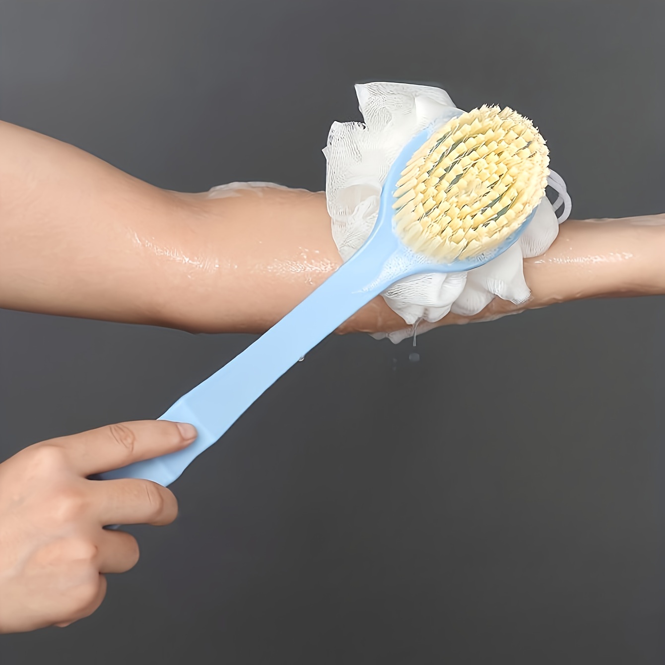 Soft Loofah And Bristles Bath  - Face Wash Mens recension och pris