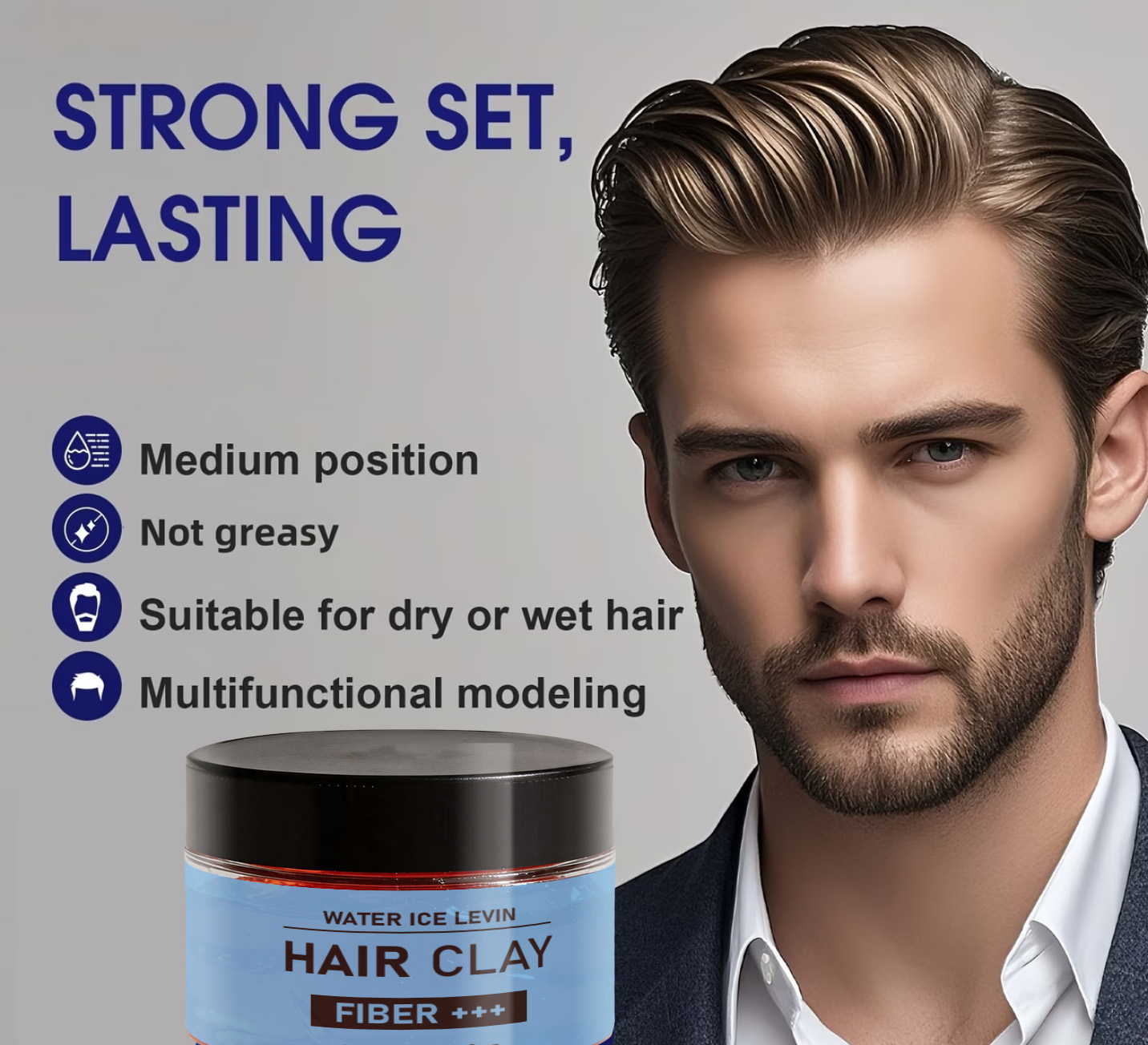 Biotin & Keratin Hair Clay for - Pomade Hair Clay recension och pris