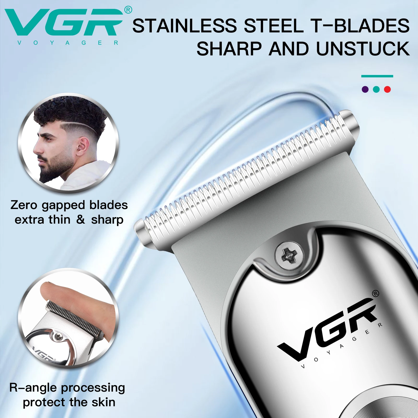 VGR Hair Trimmer Professional  - Face Wash Mens recension och pris