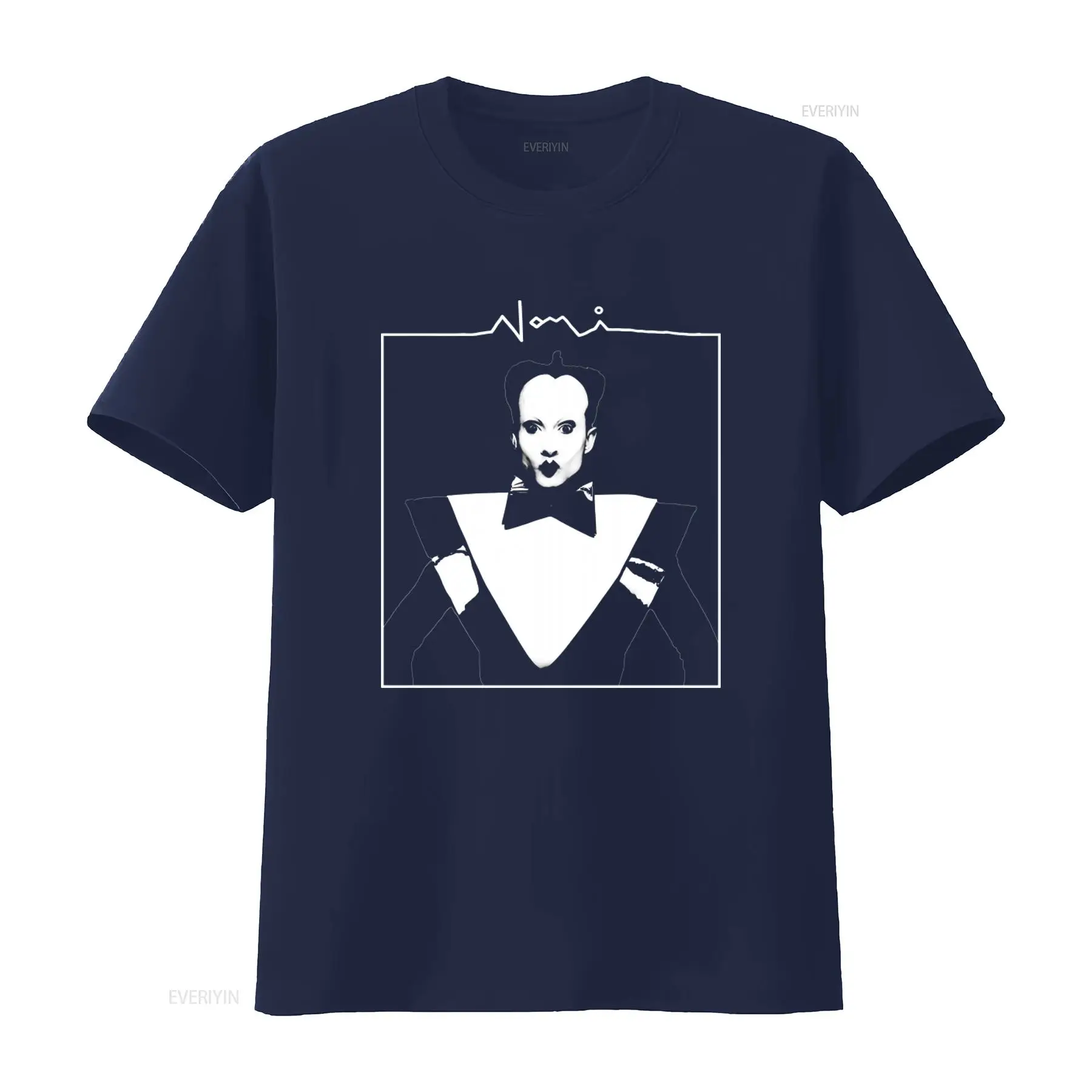 Klaus Nomi Face Print Men's T  - Face Wash Mens recension och pris