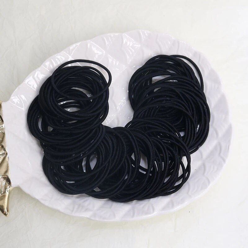 100PCS/Set Hair Ties Elastic R - Men'S Grooming Tape recension och pris