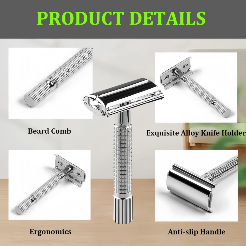 NEW Vintage Manual Shaver for  - Men'S Grooming Barbershop recension och pris