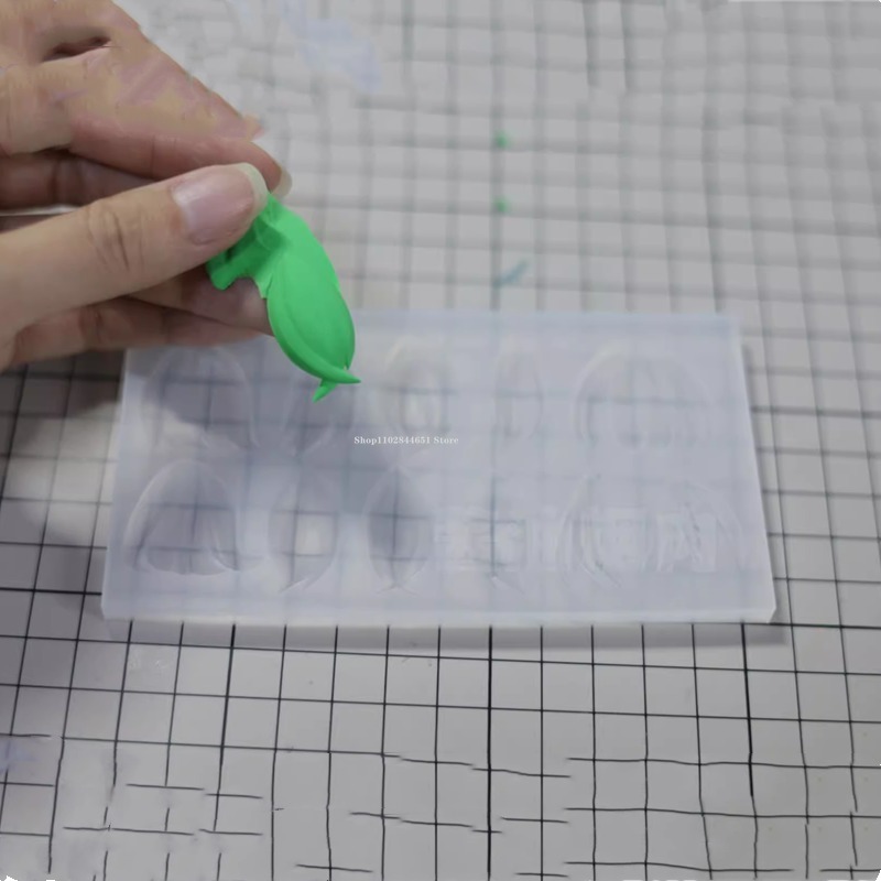 Hair Silicone Mold 3.5cm Face  - Pomade Hair Clay recension och pris