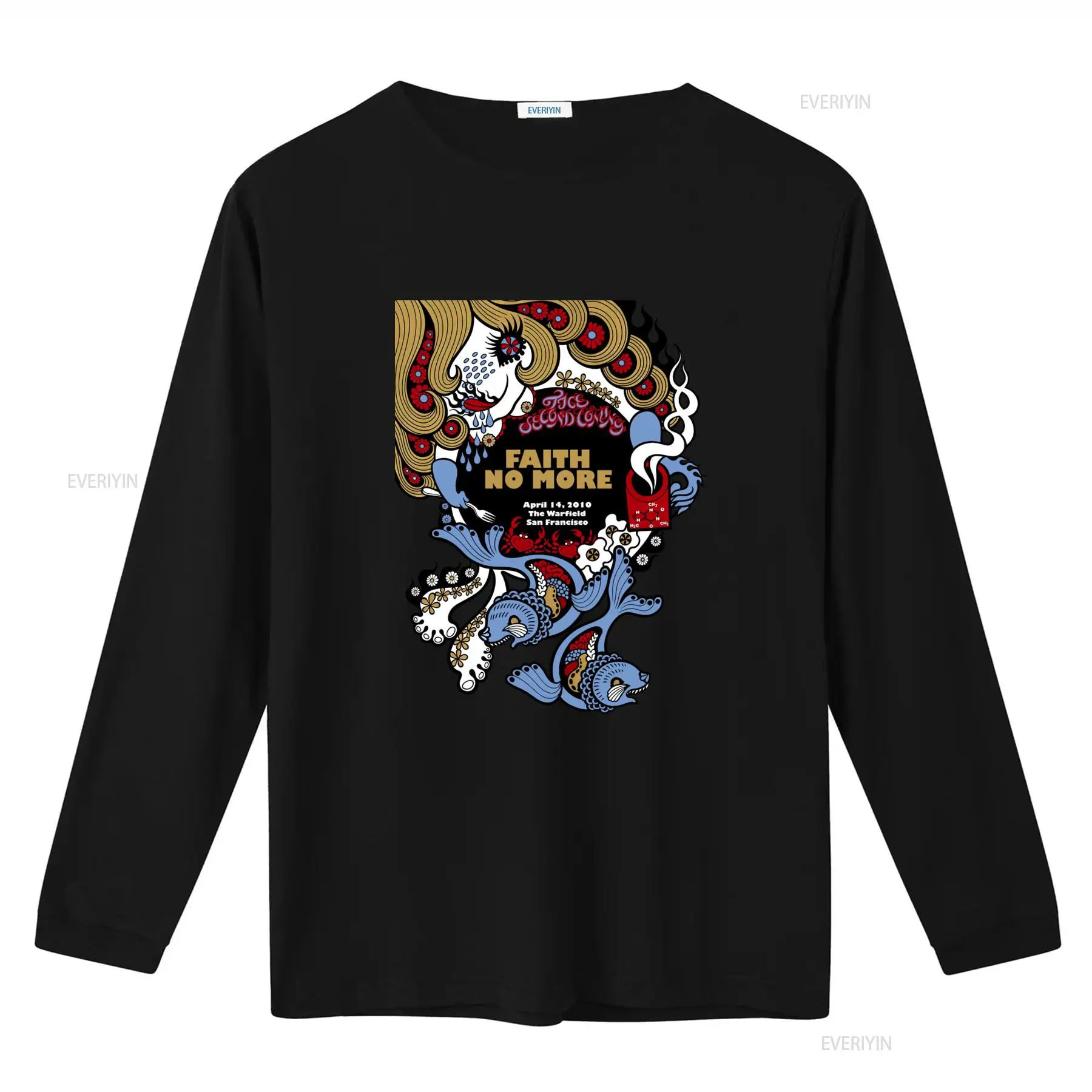 Faith No More T Shirt Face Sec - Face Wash Mens recension och pris