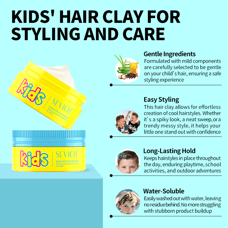 Sevich Health Children Hair St - Pomade Hair Clay recension och pris