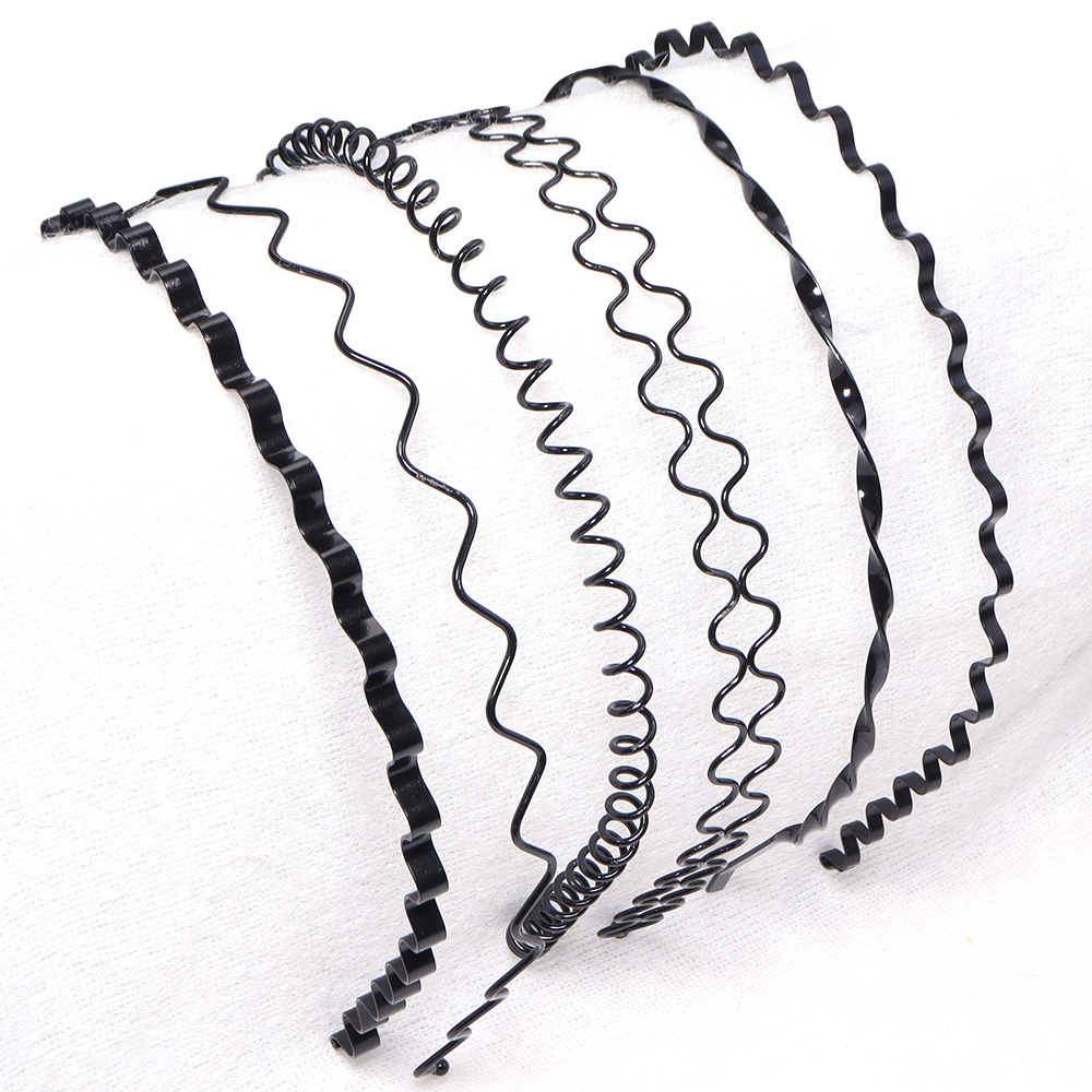 6pcs Fashion Metal Hair Band B - Men'S Grooming Tape recension och pris